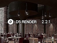 ��ά����������������D5 Render 2.2.1 �е���������